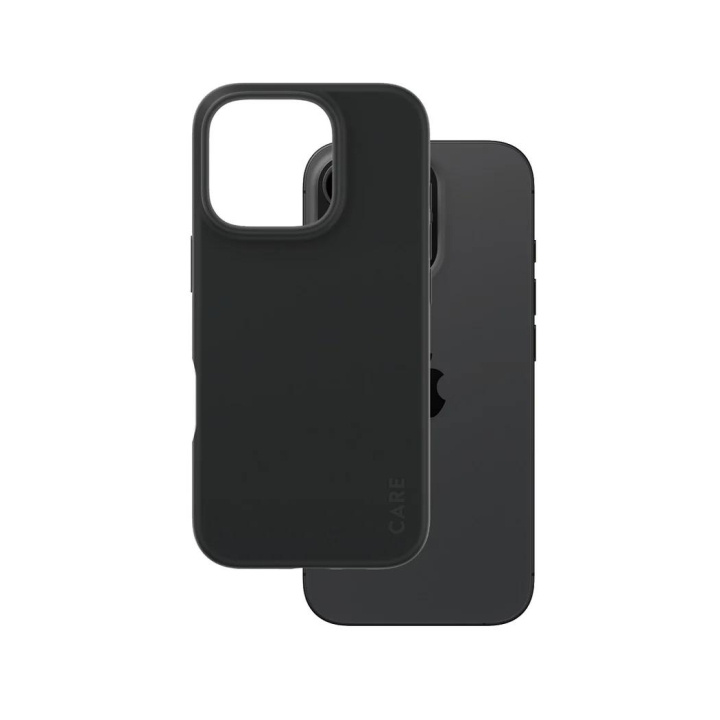 PanzerGlass CARE Fashionable Case for iPhone 16 Pro Black in de groep SMARTPHONE & TABLETS / Mobielbescherming / Apple / iPhone 16 bij TP E-commerce Nordic AB (D10251)