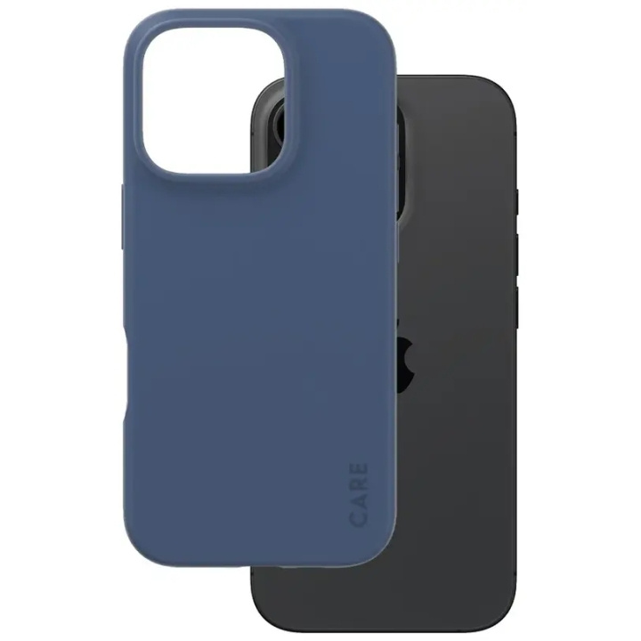 PanzerGlass CARE Fashionable Case til iPhone 16 Pro Blue in de groep SMARTPHONE & TABLETS / Mobielbescherming / Apple / iPhone 16 bij TP E-commerce Nordic AB (D10255)