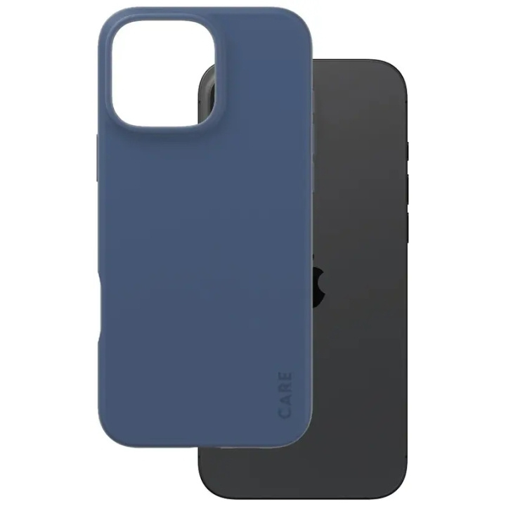 PanzerGlass CARE Fashionable Case for iPhone 16 Pro Max Blue in de groep SMARTPHONE & TABLETS / Mobielbescherming / Apple / iPhone 16 bij TP E-commerce Nordic AB (D10257)