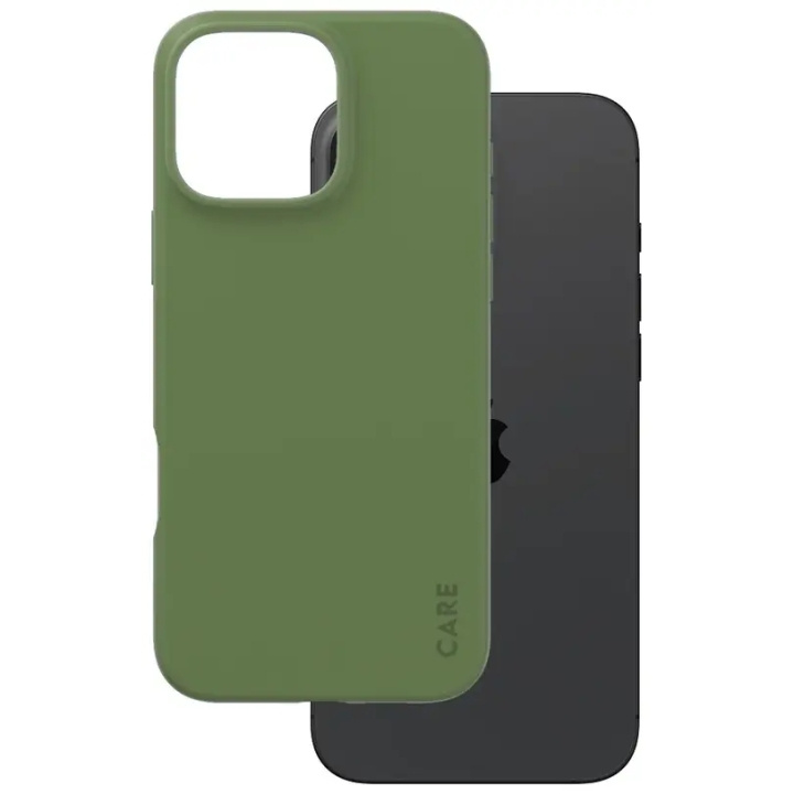 PanzerGlass CARE Fashionable Case for iPhone 16 Pro Max Green in de groep SMARTPHONE & TABLETS / Mobielbescherming / Apple / iPhone 16 bij TP E-commerce Nordic AB (D10261)