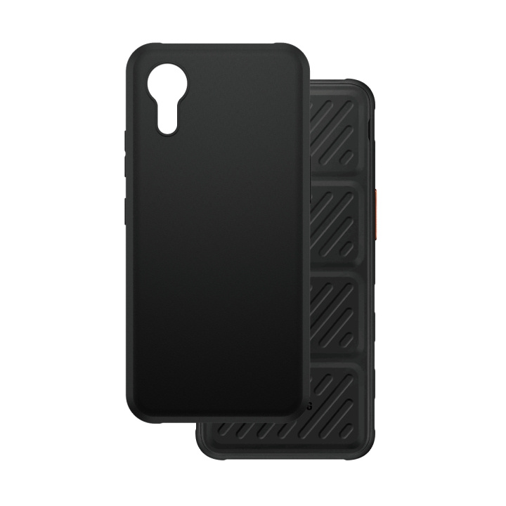 PanzerGlass SAFE. by ® TPU Case Sort Samsung Galaxy Xcover7, Black in de groep SMARTPHONE & TABLETS / Mobielbescherming / Samsung bij TP E-commerce Nordic AB (D10293)