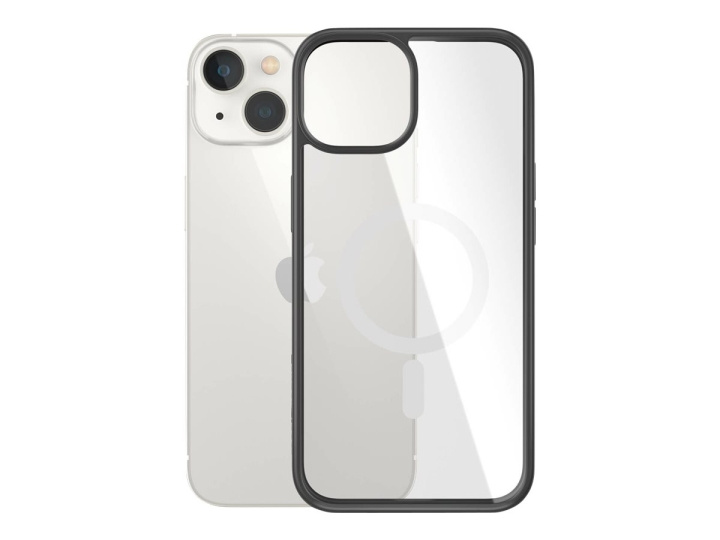 PanzerGlass ClearCase Protective Cover Black Apple iPhone 14 in de groep SMARTPHONE & TABLETS / Mobielbescherming / Apple / iPhone 14 bij TP E-commerce Nordic AB (D10296)