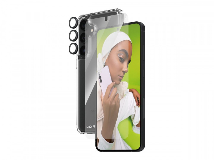 PanzerGlass Screen/Back/Lens protection Transparent Samsung Galaxy S24+ in de groep SMARTPHONE & TABLETS / Mobielbescherming / Samsung bij TP E-commerce Nordic AB (D10386)