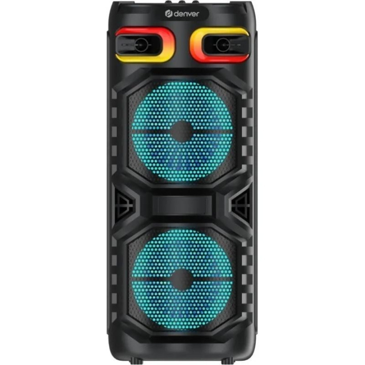 Denver BPS-355 Party Speaker Black in de groep HOME ELECTRONICS / Audio & Beeld / Luidsprekers & accessoires / Bluetooth-luidsprekers bij TP E-commerce Nordic AB (D10397)