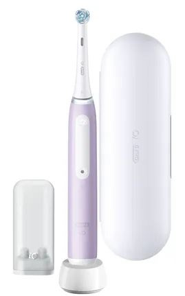 Oral B iO Series 4 Electric toothbrush, Lavender in de groep BEAUTY & HEALTH / Mondverzorging / Elektrische tandenborstels bij TP E-commerce Nordic AB (D10480)