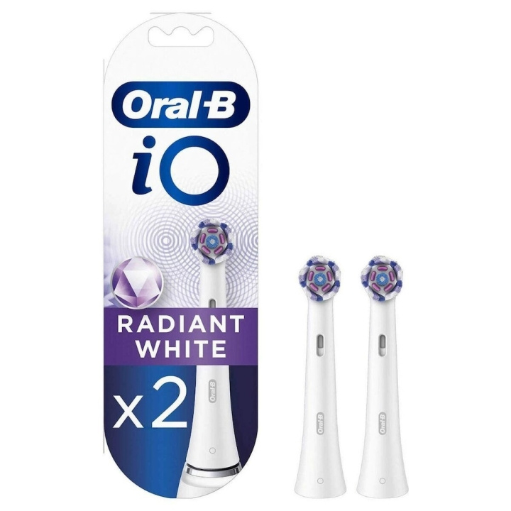 Oral B iO Radiant White Brush heads, 2 pcs in de groep BEAUTY & HEALTH / Mondverzorging / Elektrische tandenborstelaccessoires bij TP E-commerce Nordic AB (D10495)