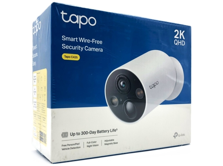 TP-Link Tapo C425 V1.6 Network Surveillance Camera Outdoor Indoor 2560 x 1440 in de groep HUISHOUDEN & TUIN / Alarm & Beveiliging / Beveiligingscamera\'s / Digitaal (netwerk) / Binnencamera\'s bij TP E-commerce Nordic AB (D10522)