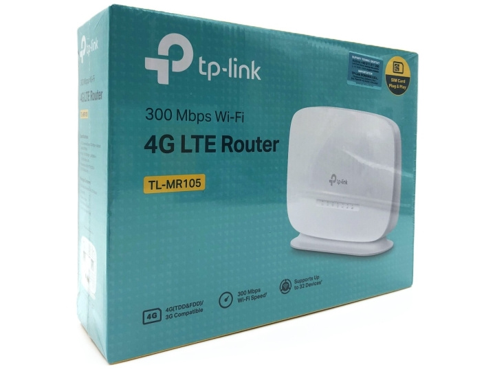 TP-Link TL-MR105 V1 Wireless Router Desktop in de groep COMPUTERS & RANDAPPARATUUR / Netwerk / Routers bij TP E-commerce Nordic AB (D10527)