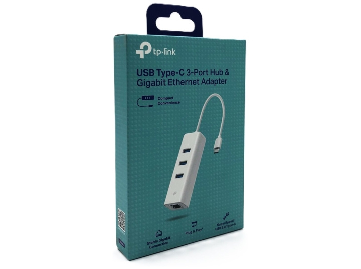 TP-Link UE330C V1 Hub 3 ports USB in de groep COMPUTERS & RANDAPPARATUUR / Computeraccessoires / USB-hubs bij TP E-commerce Nordic AB (D10564)