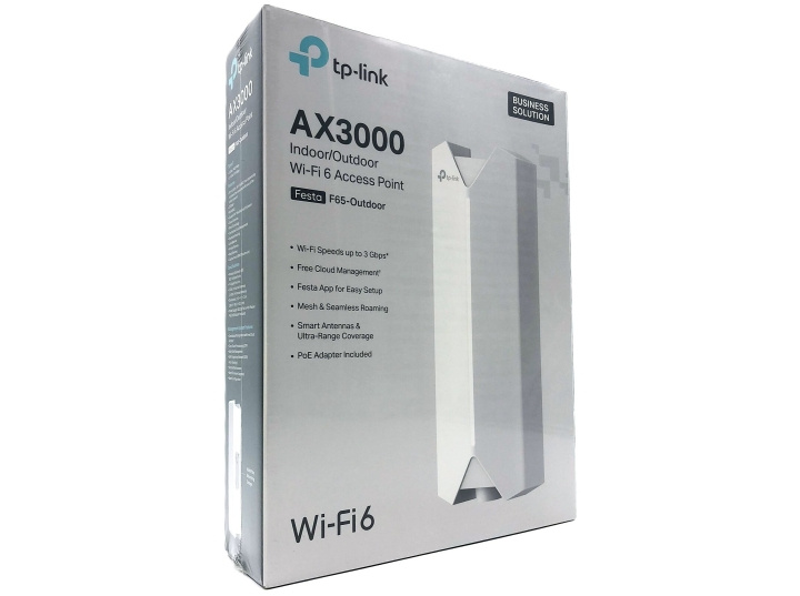 TP-Link Festa F65-Outdoor V1 Wireless connection White in de groep COMPUTERS & RANDAPPARATUUR / Netwerk / WiFi Extenders bij TP E-commerce Nordic AB (D10570)