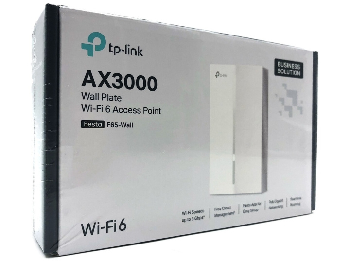 TP-Link Festa F65-Wall Wireless connection White in de groep COMPUTERS & RANDAPPARATUUR / Netwerk / WiFi Extenders bij TP E-commerce Nordic AB (D10576)