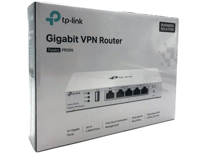 TP-Link Festa FR205 V1.2 Router 4-ports switch in de groep COMPUTERS & RANDAPPARATUUR / Netwerk / Routers bij TP E-commerce Nordic AB (D10594)