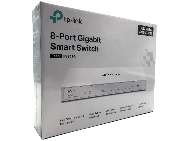 TP-Link Festa FS308G V1 Switch 8-portars Gigabit Ethernet in de groep COMPUTERS & RANDAPPARATUUR / Netwerk / Routers bij TP E-commerce Nordic AB (D10599)