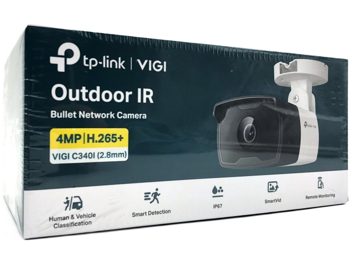 TP-Link VIGI C340I V1 outdoor network surveillance camera 2560 x 1440 in de groep HUISHOUDEN & TUIN / Alarm & Beveiliging / Beveiligingscamera\'s / Digitaal (netwerk) / Buitencamera\'s bij TP E-commerce Nordic AB (D10614)