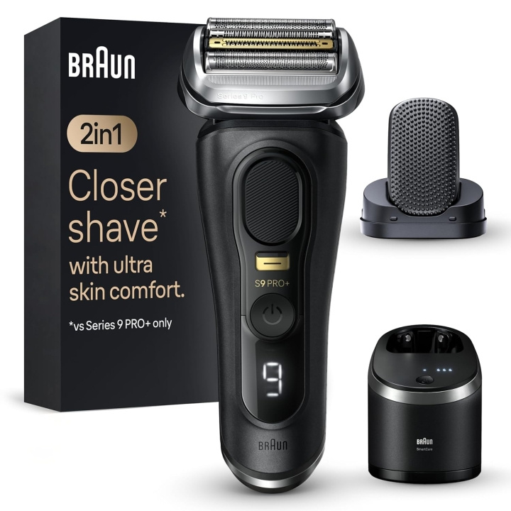 Braun Series 9 Pro+ 9590cc Shaver in de groep BEAUTY & HEALTH / Haar & Styling / Scheren & Trimmen / Scheerapparaten bij TP E-commerce Nordic AB (D10617)