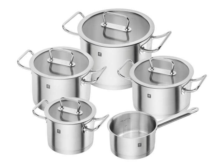 Zwilling Pro cauldron set 5 pcs, Silver in de groep HUISHOUDEN & TUIN / Keukengerei / Potten & Pannen bij TP E-commerce Nordic AB (D10619)