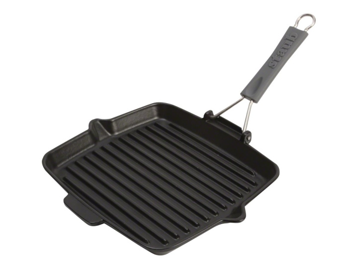 Zwilling STAUB Grill pan 24x24cm, Black in de groep HUISHOUDEN & TUIN / Keukengerei / Koekenpannen bij TP E-commerce Nordic AB (D10626)