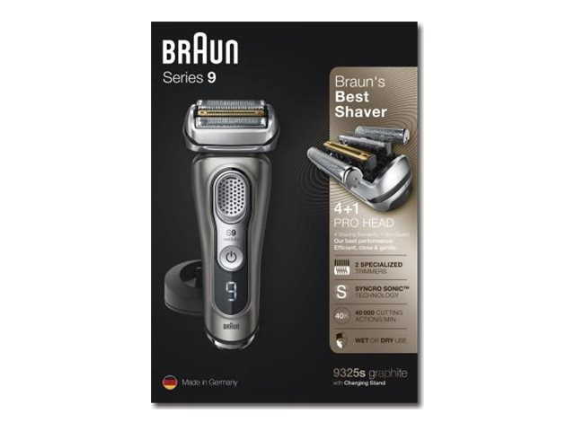 Braun Series 9 9325s shaver in de groep BEAUTY & HEALTH / Haar & Styling / Scheren & Trimmen / Scheerapparaten bij TP E-commerce Nordic AB (D10652)