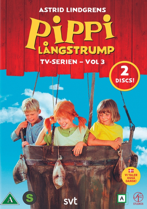 Pippi Långstrump Tv-Serie Box 3 (2-Disc) in de groep HOME ELECTRONICS / Audio & Beeld / TV & Accessoires / Films / DVD bij TP E-commerce Nordic AB (D10688)