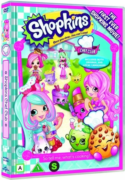 Shopkins - Chef Club in de groep HOME ELECTRONICS / Audio & Beeld / TV & Accessoires / Films / DVD bij TP E-commerce Nordic AB (D10690)