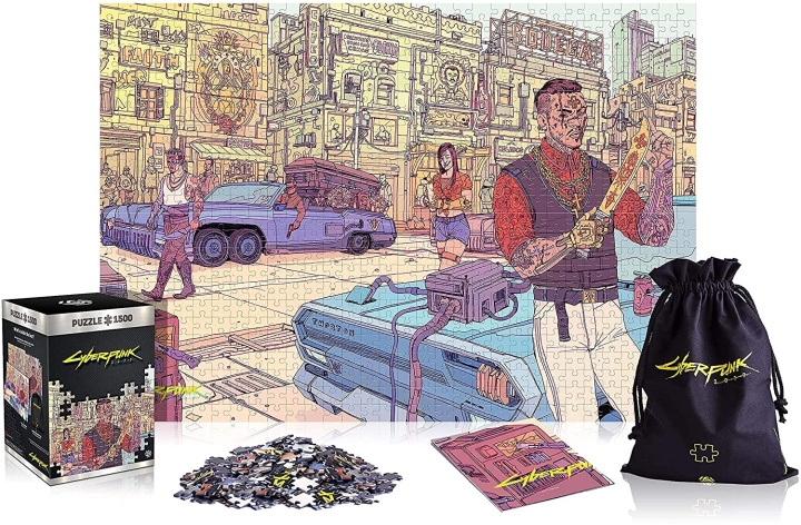 Cyberpunk 2077: Valentinos puzzels 1500 st in de groep SPORT, VRIJE TIJD & HOBBY / Hobby / Puzzel bij TP E-commerce Nordic AB (D10696)