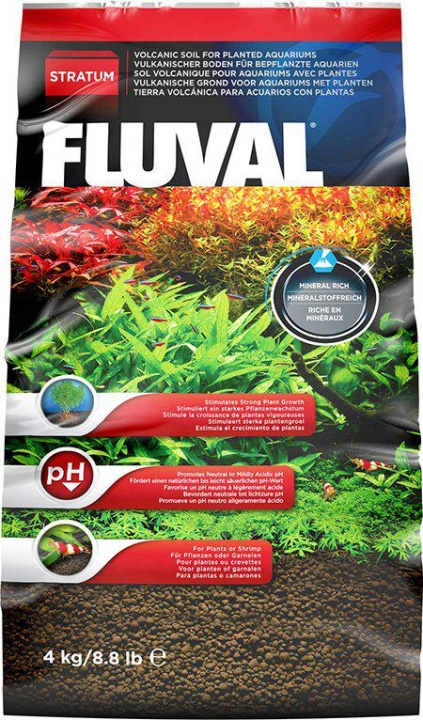 Fluval Plant & Garnaal Stratum 4Kg - (136.0015) in de groep HUISHOUDEN & TUIN / Huisdieraccessoires / Aquariumaccessoires bij TP E-commerce Nordic AB (D10730)