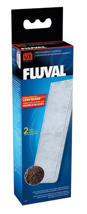 Fluval Poly/Clearmax filterpatroon Fluval U3 - (126.2482) in de groep HUISHOUDEN & TUIN / Huisdieraccessoires / Aquariumaccessoires bij TP E-commerce Nordic AB (D10741)