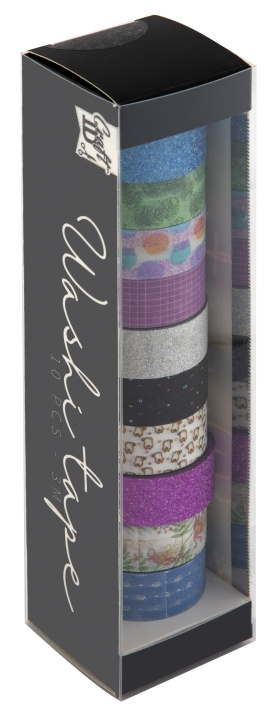 Craft ID Washi tape (10 stuks) (CR3003/GE) in de groep SPEELGOED, KINDER- & BABYPRODUCTEN / Speelgoed / Ambachten bij TP E-commerce Nordic AB (D10756)