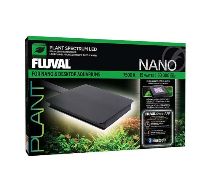 Fluval Nano Plant Led 15W 12.7X12.7Cm - (120.8384) in de groep HUISHOUDEN & TUIN / Huisdieraccessoires / Aquariumaccessoires bij TP E-commerce Nordic AB (D10777)