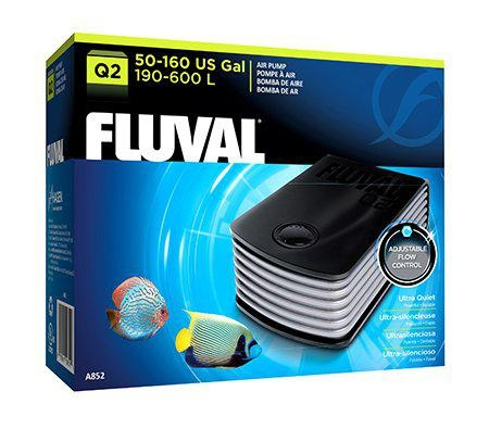 Fluval Luchtpomp Q2 - (126.0026) in de groep HUISHOUDEN & TUIN / Huisdieraccessoires / Aquariumaccessoires bij TP E-commerce Nordic AB (D10825)