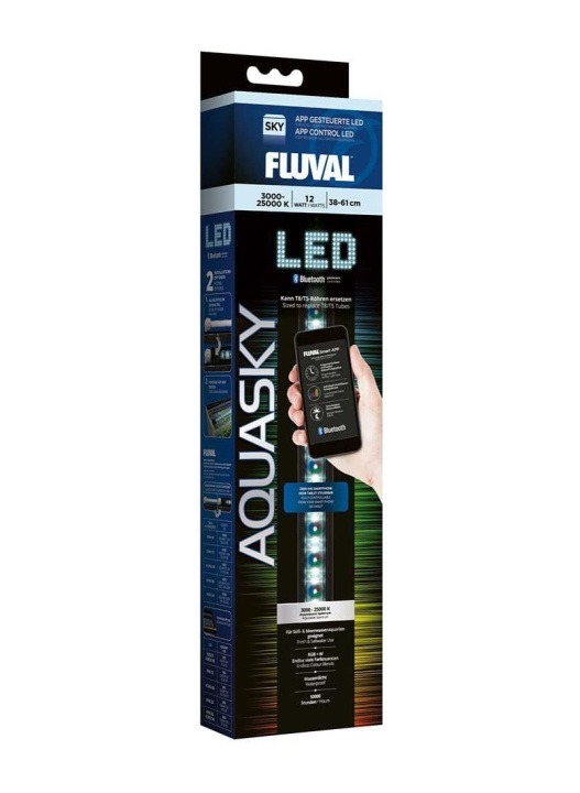 Fluval Aquasky Led 12W 38-61Cm - (120.8300) in de groep HUISHOUDEN & TUIN / Huisdieraccessoires / Aquariumaccessoires bij TP E-commerce Nordic AB (D10843)