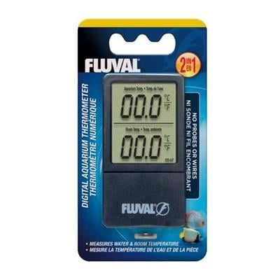 Fluval 2-in-1 digitale aquariumthermometer - (H11193) in de groep HUISHOUDEN & TUIN / Huisdieraccessoires / Aquariumaccessoires bij TP E-commerce Nordic AB (D10845)