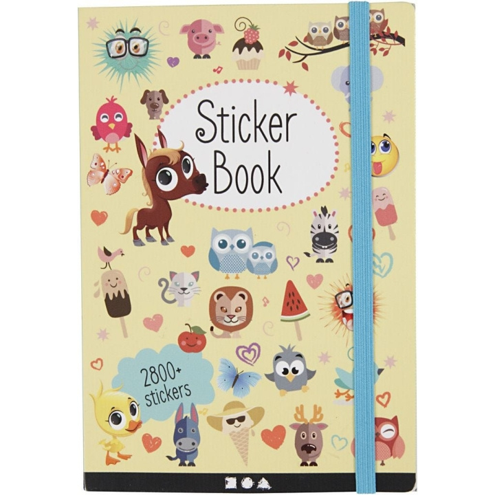 Creative Toys Stickerboek met 2800+ stickers (27070) in de groep SPEELGOED, KINDER- & BABYPRODUCTEN / Speelgoed / Ambachten bij TP E-commerce Nordic AB (D10879)