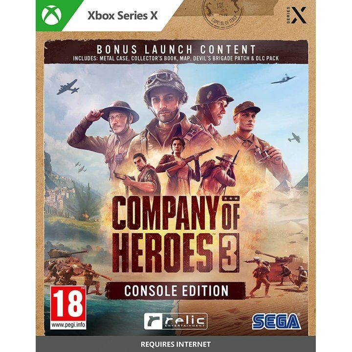 Company of Heroes 3 (Launch Edition) (XseriesX) in de groep HOME ELECTRONICS / Spelconsoles en accessoires / Xbox Series X / Spel bij TP E-commerce Nordic AB (D10899)