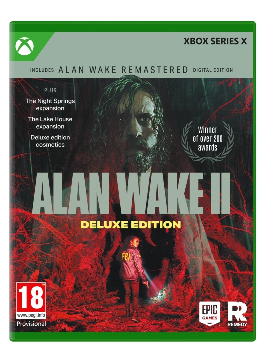 Alan Wake 2 (Deluxe Edition) (XseriesX) in de groep HOME ELECTRONICS / Spelconsoles en accessoires / Xbox Series X / Spel bij TP E-commerce Nordic AB (D10936)