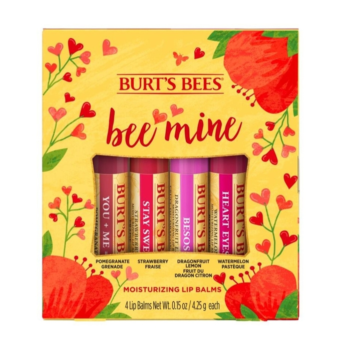 Burt\'s Bees Bee Mine Lippenbalsem Geschenkverpakking in de groep BEAUTY & HEALTH / Makeup / Lippen / Lippenbalsem bij TP E-commerce Nordic AB (D10937)