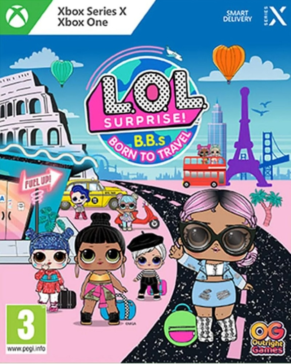 L.O.L. Surprise! B.B.s BORN TO TRAVEL (XseriesX) in de groep HOME ELECTRONICS / Spelconsoles en accessoires / Xbox Series X / Spel bij TP E-commerce Nordic AB (D10955)