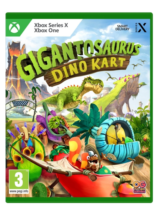 Gigantosaurus: Dino Kart (XseriesX) in de groep HOME ELECTRONICS / Spelconsoles en accessoires / Xbox Series X / Spel bij TP E-commerce Nordic AB (D10957)