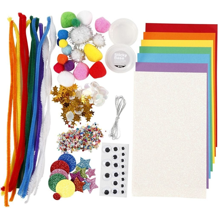 Creative Toys Knutselassortiment - Regenboog (977441) in de groep SPEELGOED, KINDER- & BABYPRODUCTEN / Speelgoed / Ambachten bij TP E-commerce Nordic AB (D11067)