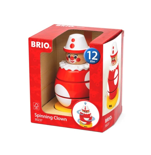 BRIO Spinnende clown - (30237) in de groep SPEELGOED, KINDER- & BABYPRODUCTEN / Speelgoed / Speelgoed bij TP E-commerce Nordic AB (D11130)