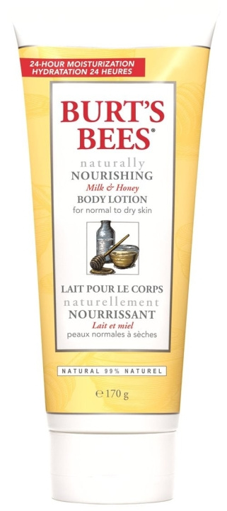 Burt\'s Bees Body Lotion - Melk en Honing in de groep BEAUTY & HEALTH / Huidsverzorging / Lichaamsverzorging / Body lotion bij TP E-commerce Nordic AB (D11144)