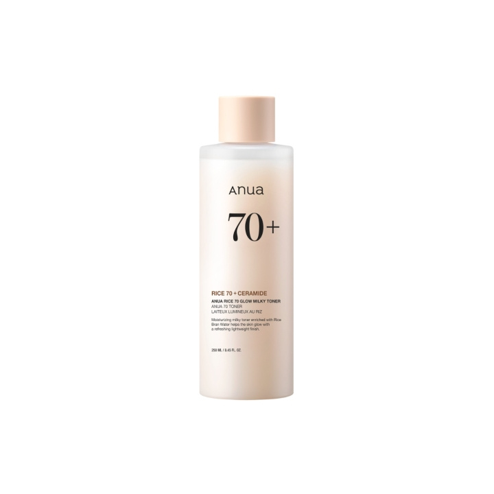 Anua Rijst 70 Glow Milky Toner - 250 ml in de groep BEAUTY & HEALTH / Huidsverzorging / Gezicht / Gezichtswater en Facemist bij TP E-commerce Nordic AB (D11248)