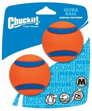 Chuckit - Ultra Ball M 6 cm 2 Pack - (CHUC17001) in de groep HUISHOUDEN & TUIN / Huisdieraccessoires / Hond bij TP E-commerce Nordic AB (D11257)