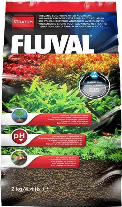 Fluval Plant & Garnaal Stratum 2Kg - (136.0014) in de groep HUISHOUDEN & TUIN / Huisdieraccessoires / Aquariumaccessoires bij TP E-commerce Nordic AB (D11262)