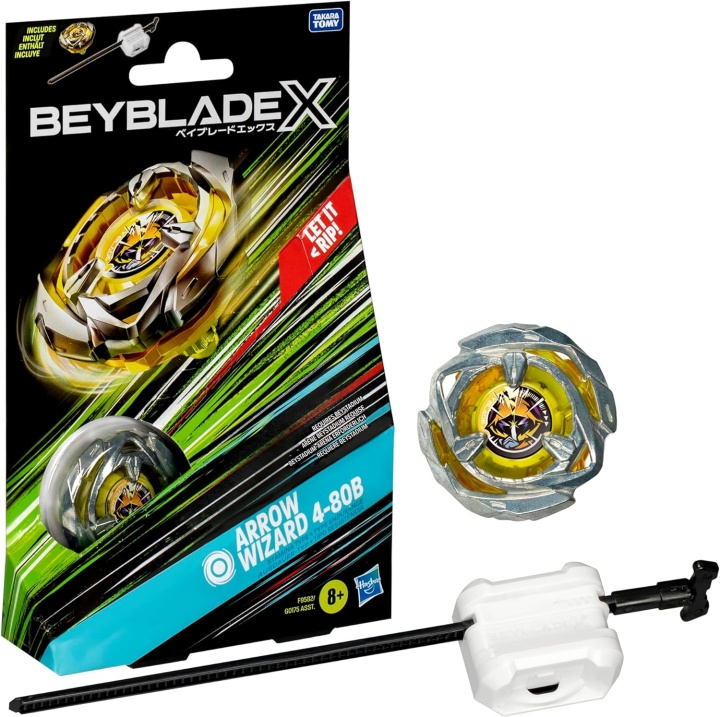 Beyblade X Starter Pack Top - Geel in de groep SPEELGOED, KINDER- & BABYPRODUCTEN / Speelgoed / Speelgoed bij TP E-commerce Nordic AB (D11278)