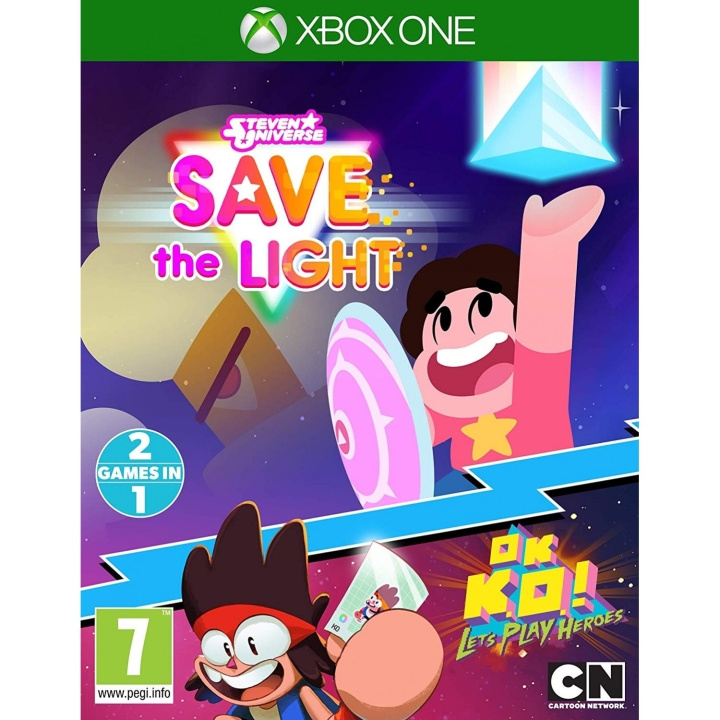 Steven Universe: Save the Light & OK K.O.! Let\'s Play Heroes (XONE) in de groep HOME ELECTRONICS / Spelconsoles en accessoires / Xbox One / Spel bij TP E-commerce Nordic AB (D11300)