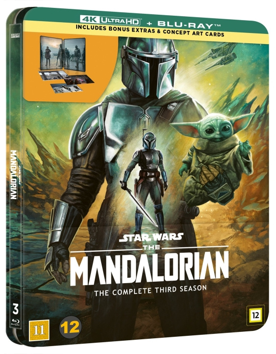 The Mandalorian S3 in de groep HOME ELECTRONICS / Audio & Beeld / TV & Accessoires / Films / Blu-ray bij TP E-commerce Nordic AB (D11317)