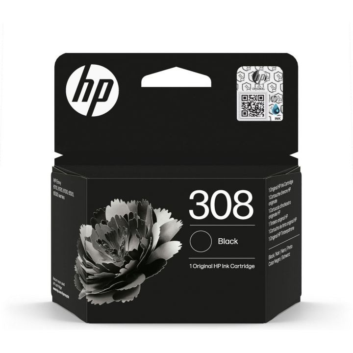 HP Bläck 7FP21UE 308 Svart in de groep COMPUTERS & RANDAPPARATUUR / Printers & Accessoires / Inkt & Toner / Inktpatronen / HP bij TP E-commerce Nordic AB (D11412)