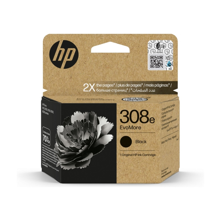 HP Bläck 7FP22UE 308e Svart in de groep COMPUTERS & RANDAPPARATUUR / Printers & Accessoires / Inkt & Toner / Inktpatronen bij TP E-commerce Nordic AB (D11413)