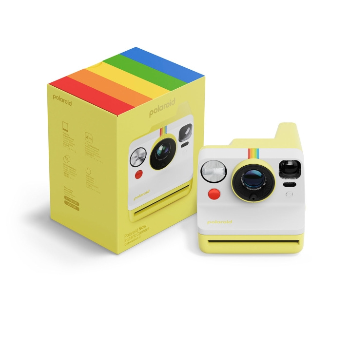 Polaroid Kamera Polaroid Now Generation 3 Gul in de groep HOME ELECTRONICS / Foto & Video / Camera\'s bij TP E-commerce Nordic AB (D11418)